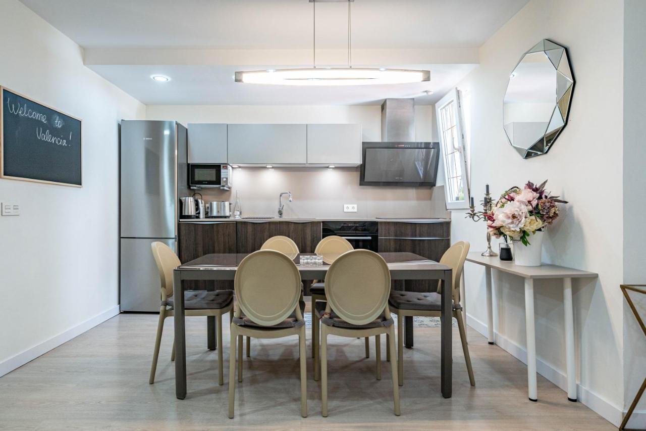 バレンシアCentral Luxury Flat With Free Parkingアパートメント エクステリア 写真
